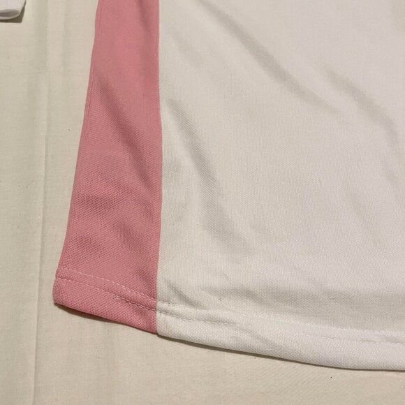 NHL Women's Pink and White Toronto Maple Leafs Jersey - Picture 15 of 16